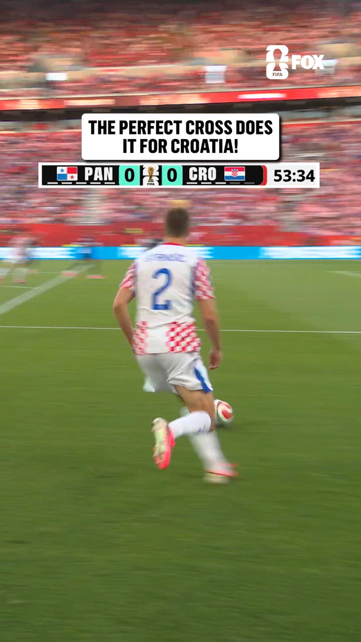 CROATIA TAKES THE LEAD! 🇭🇷 The 2nd half sub Ante Budimir scores